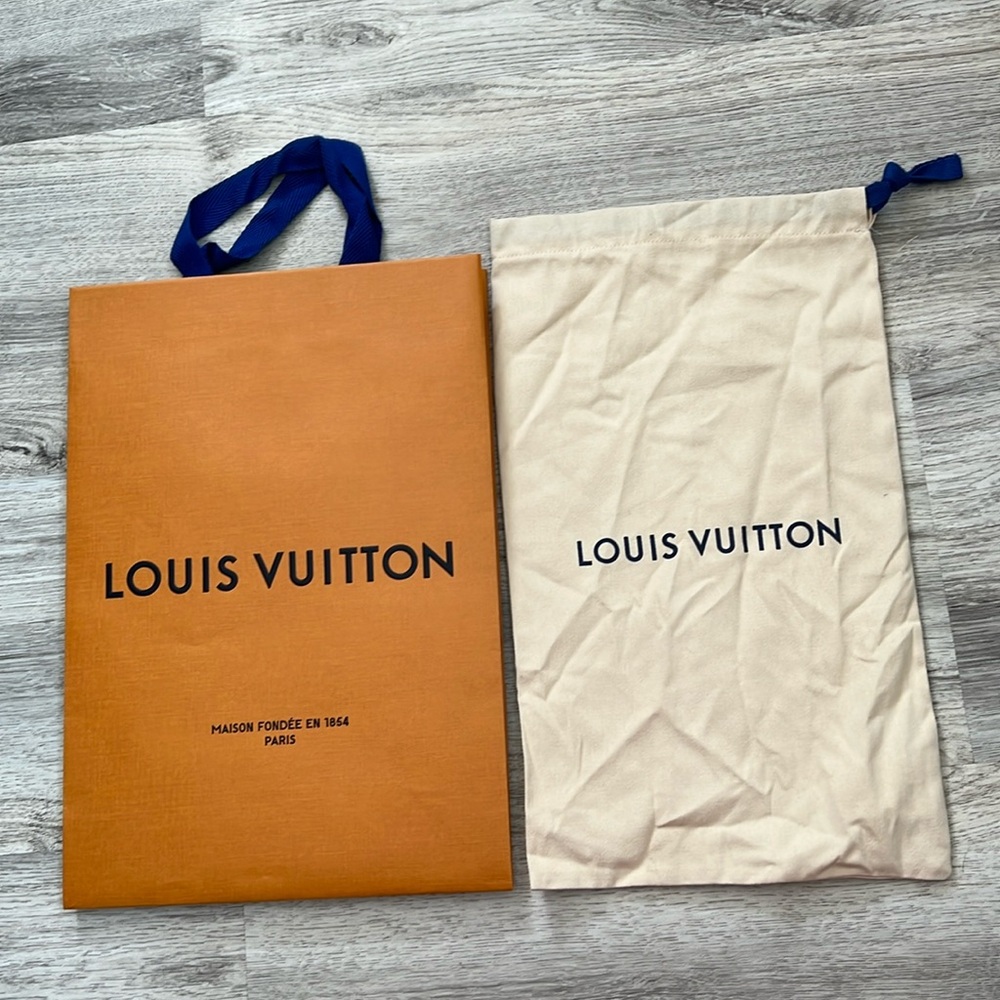 Louis Vuitton Small dust bag and shopping bag